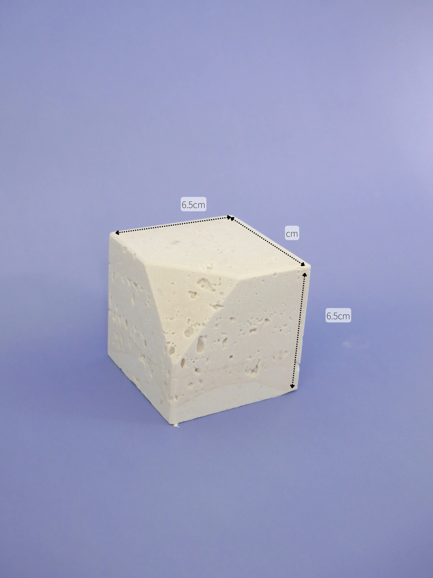 大理石風キューブモールド