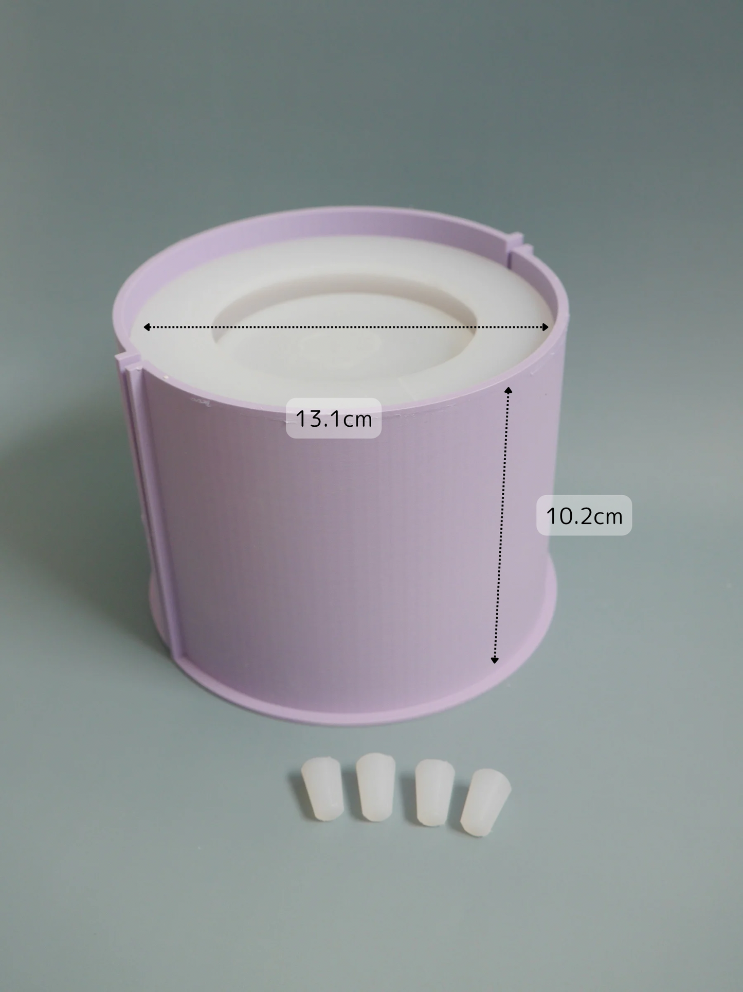 2wayプラントポット 大 シンプルリングデザイン