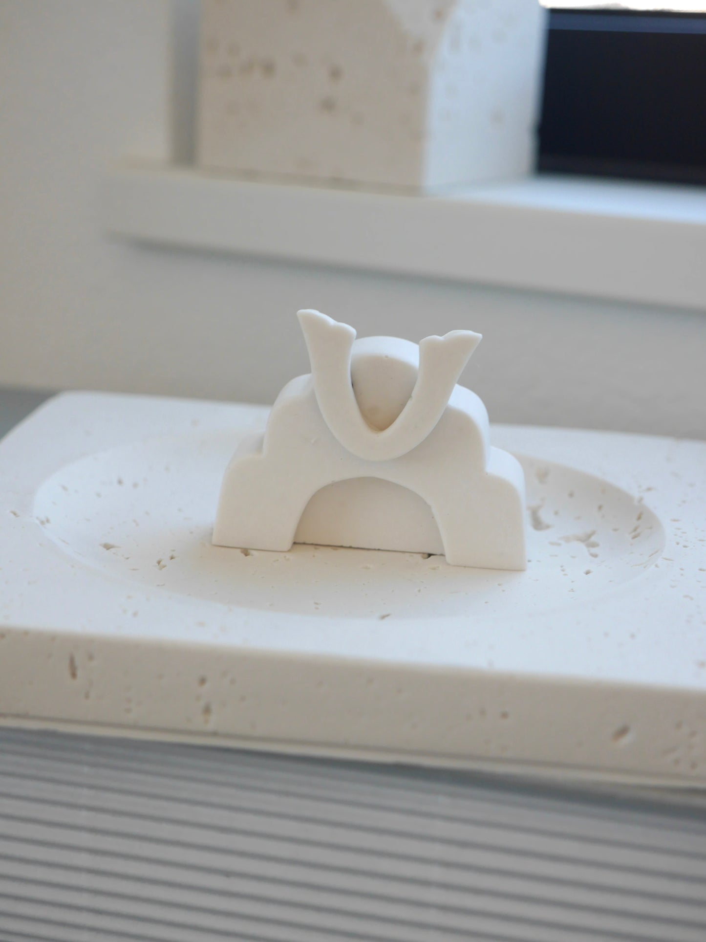 ミニシンプル兜モールド(前立て2種類)