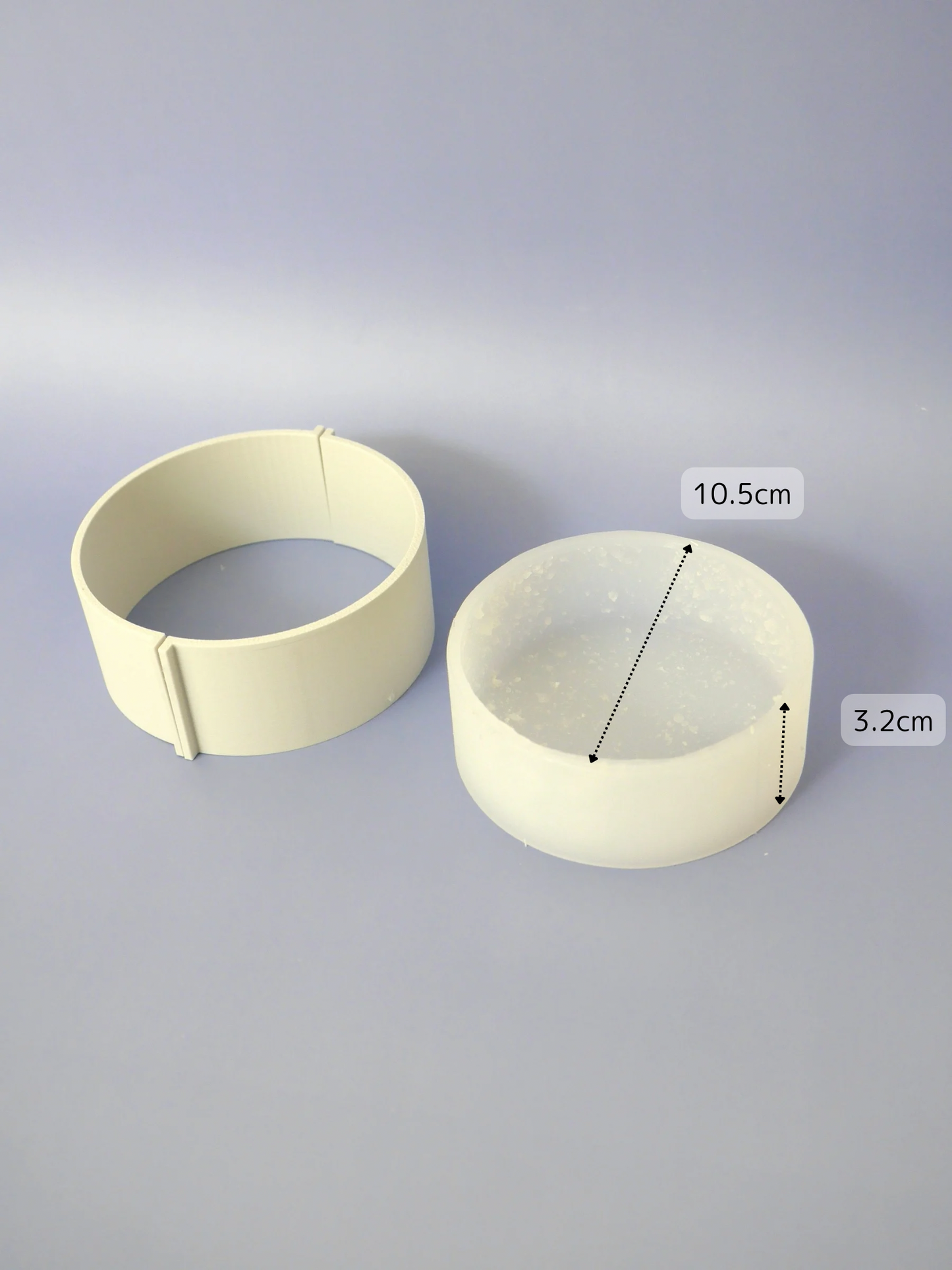 大理石風サークルトレイモールドM