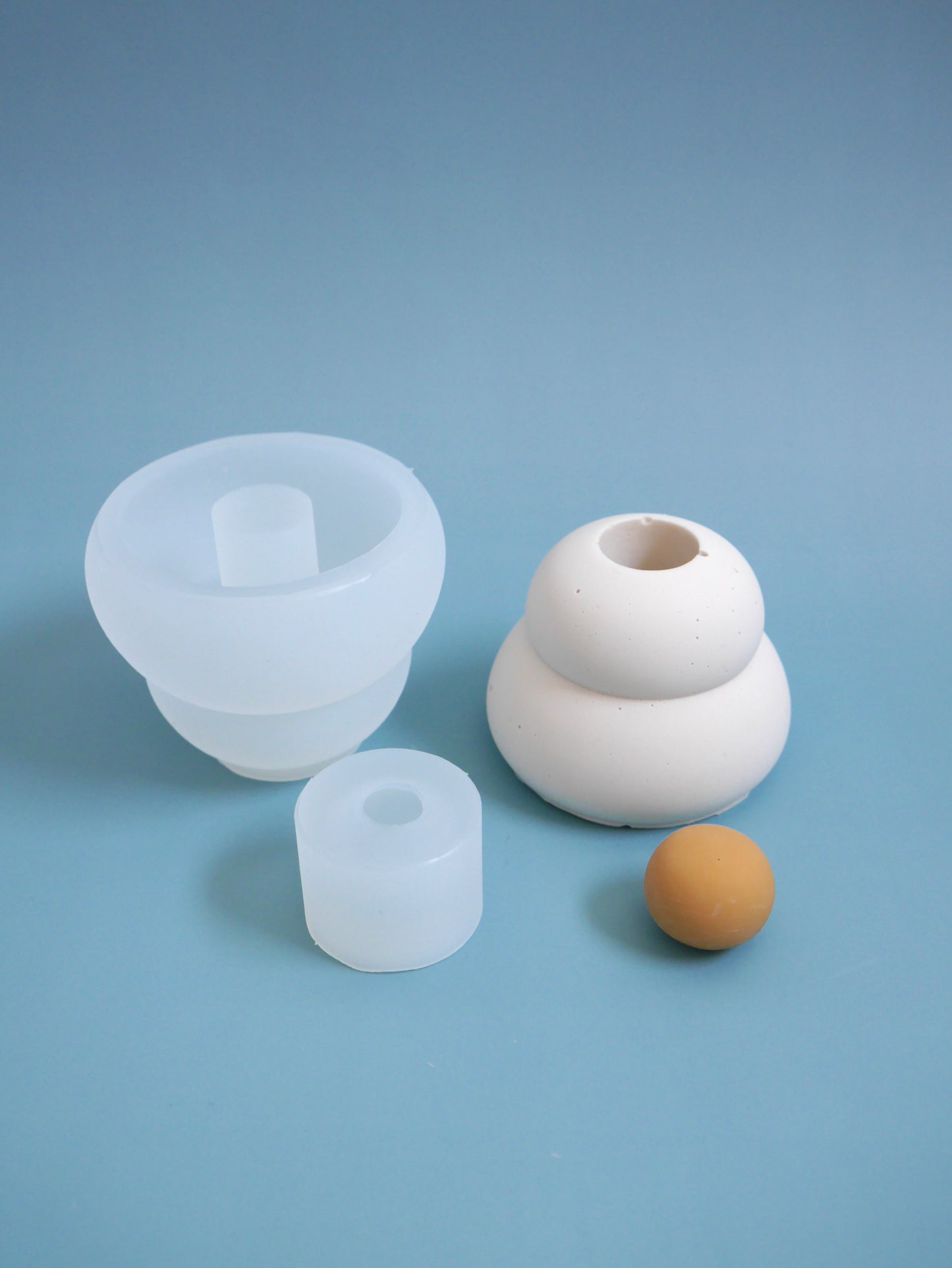 鏡餅モールド M (橙セット)