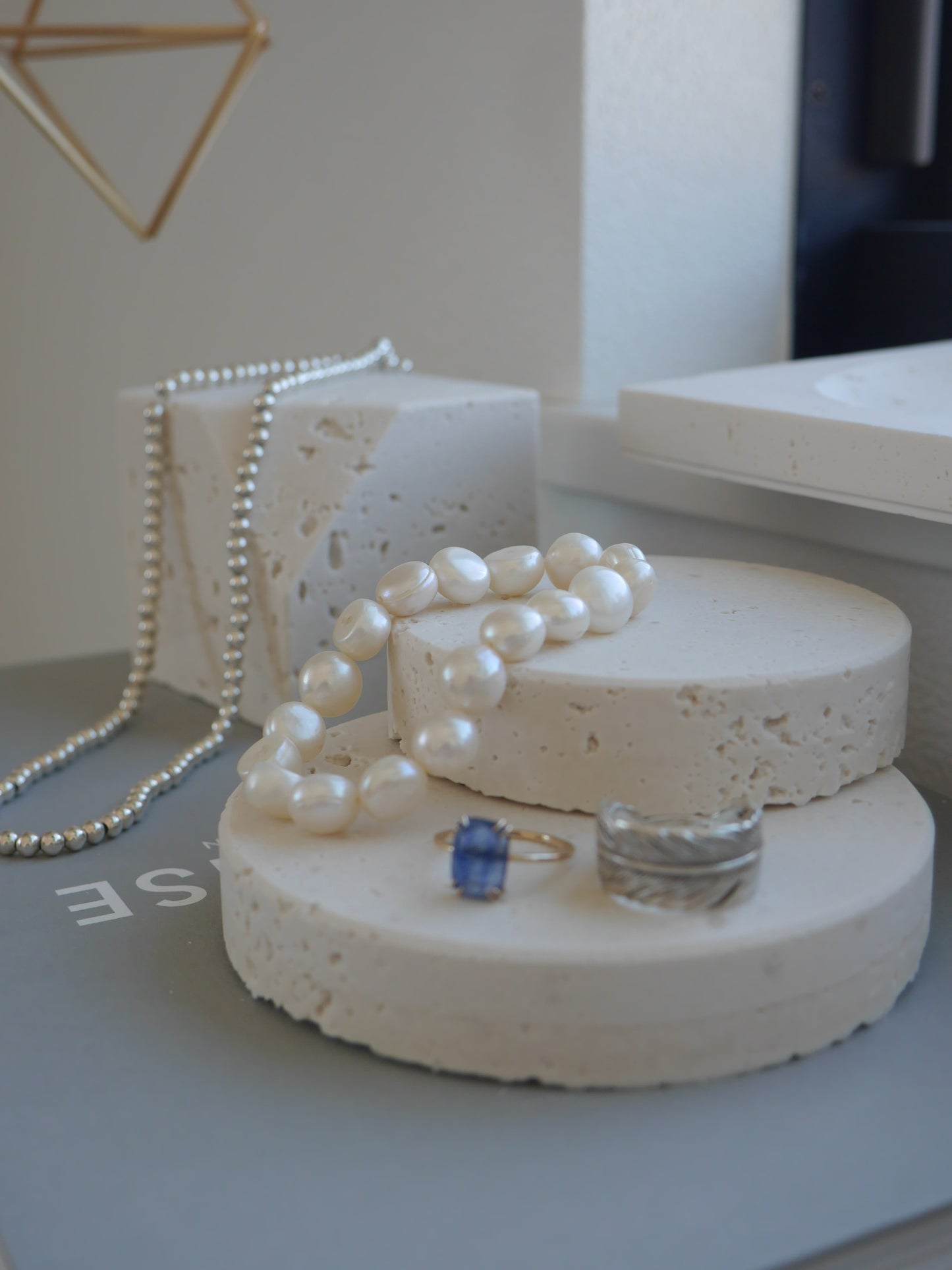 大理石風サークルトレイモールドM