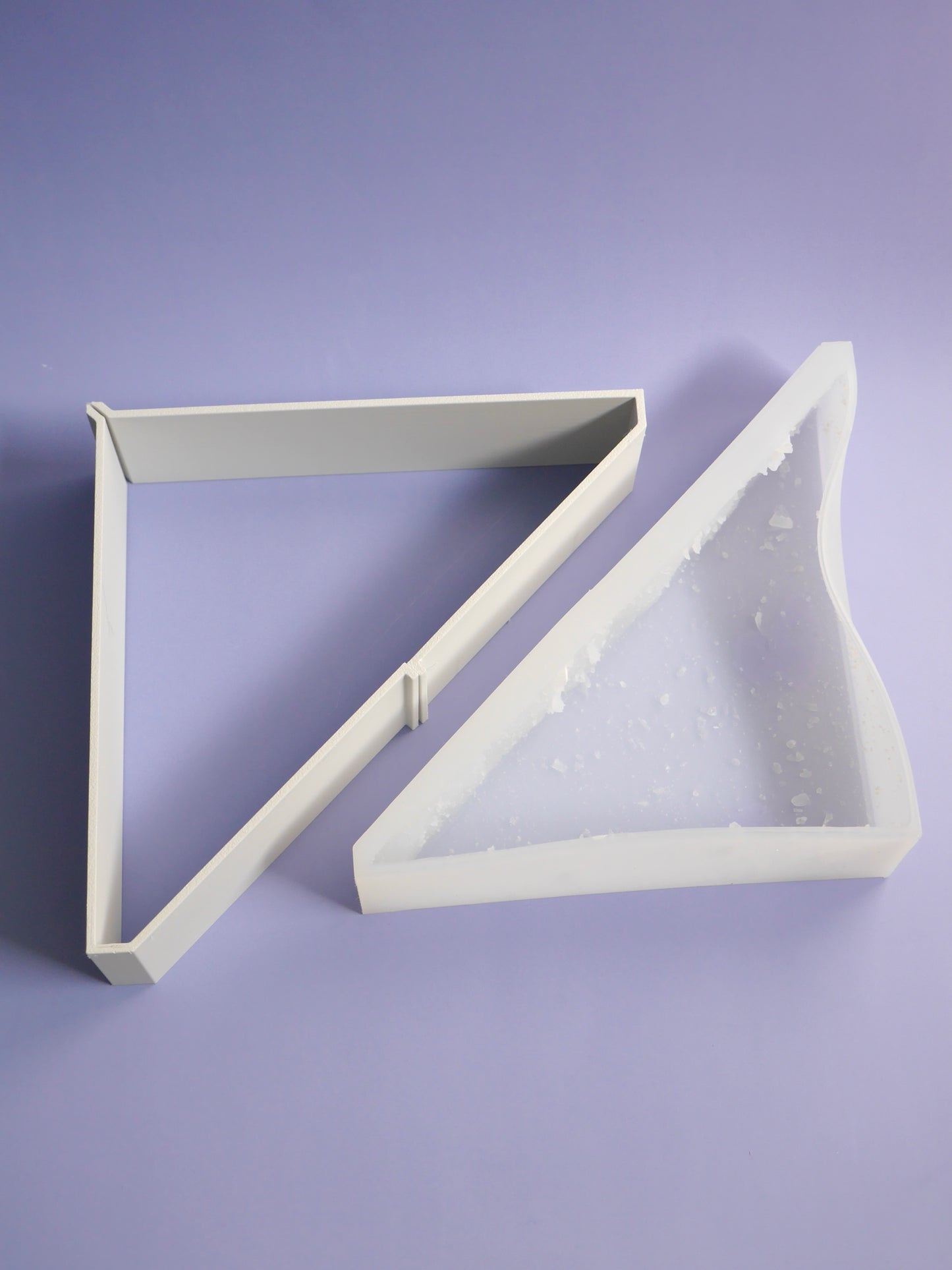 大理石風トライアングルモールド