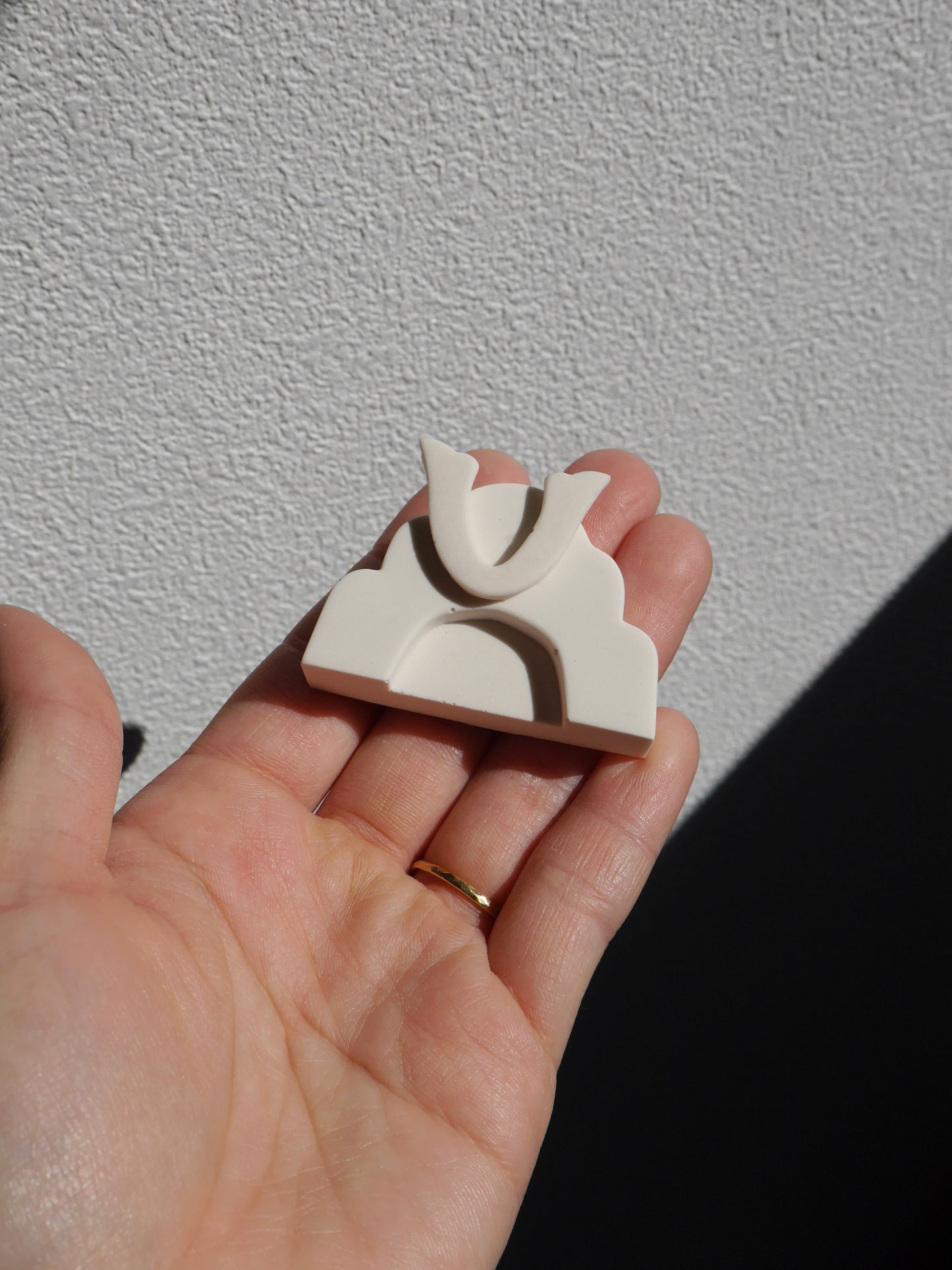 ミニシンプル兜モールド(前立て2種類)