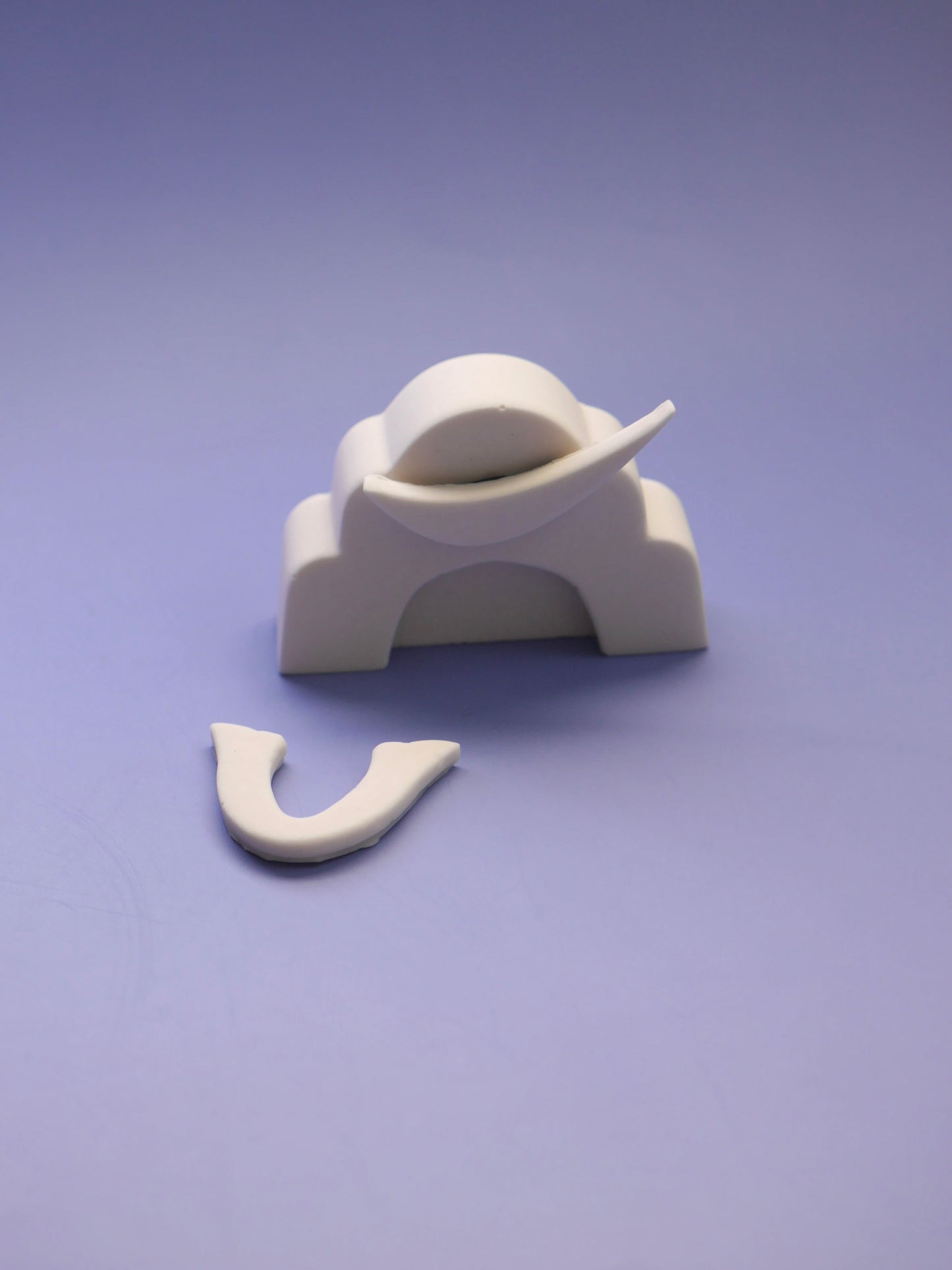 ミニシンプル兜モールド(前立て２種類)