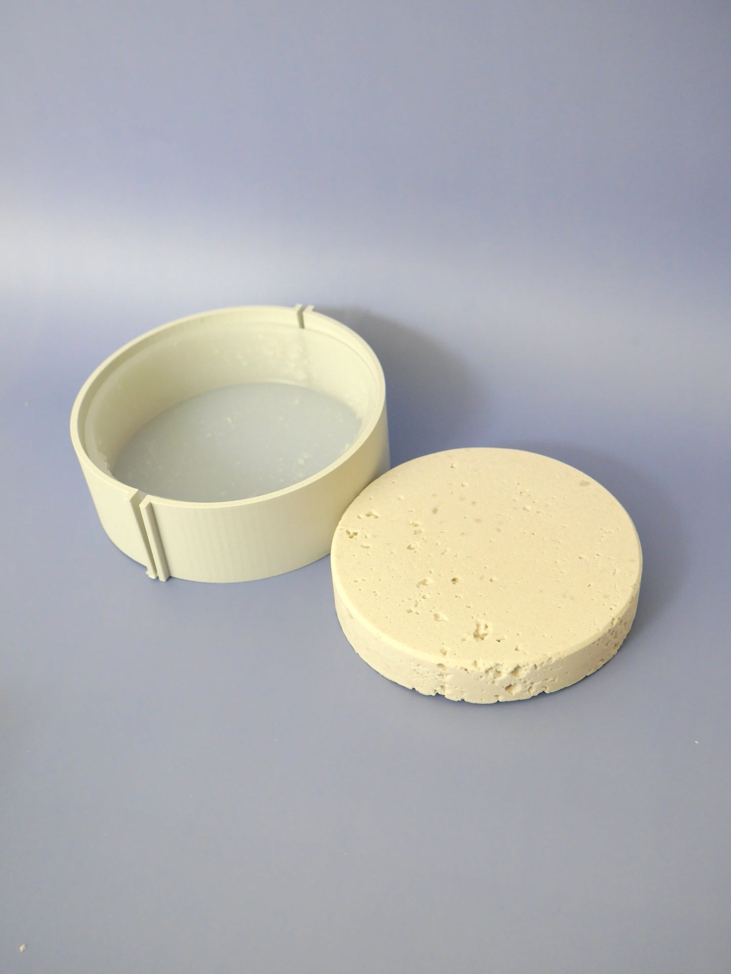 大理石風サークルトレイモールドM