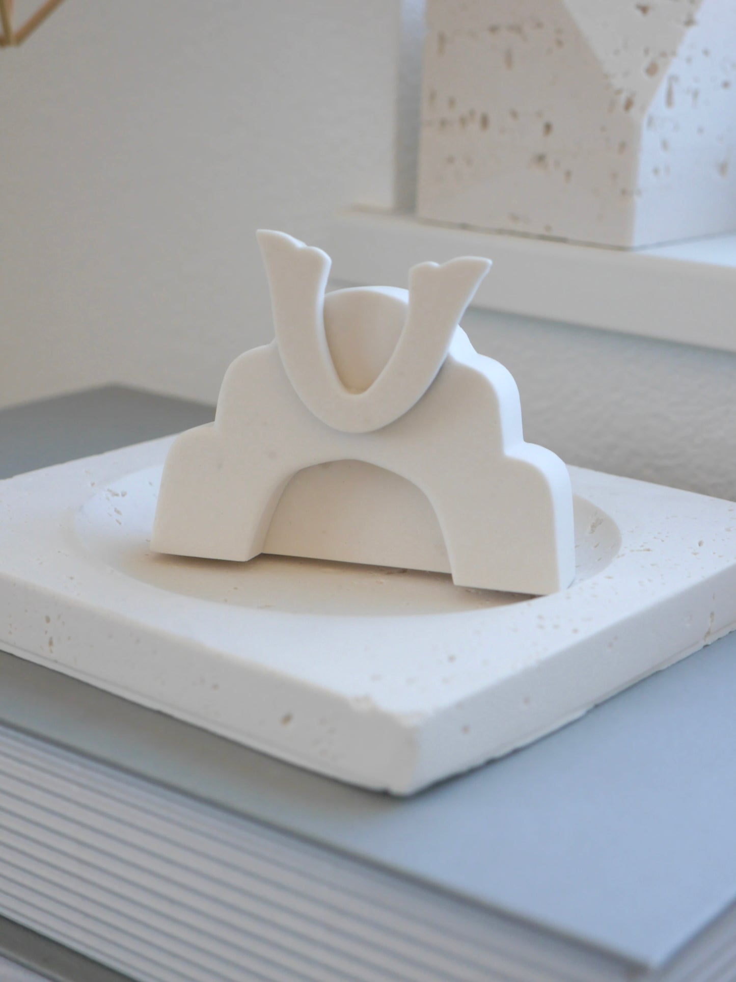 シンプル兜モールド(前立て２種類)