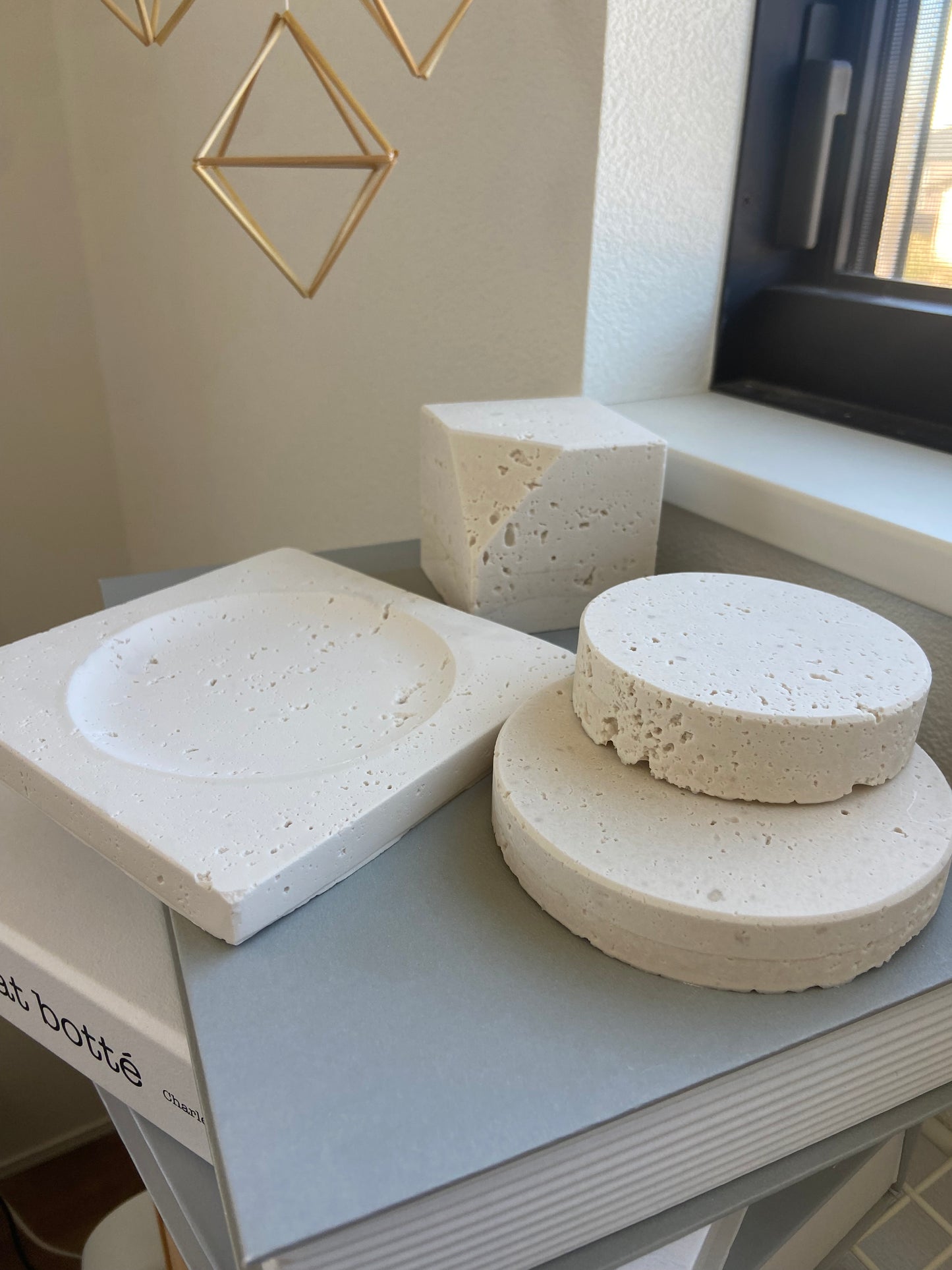 大理石風サークルトレイモールドM