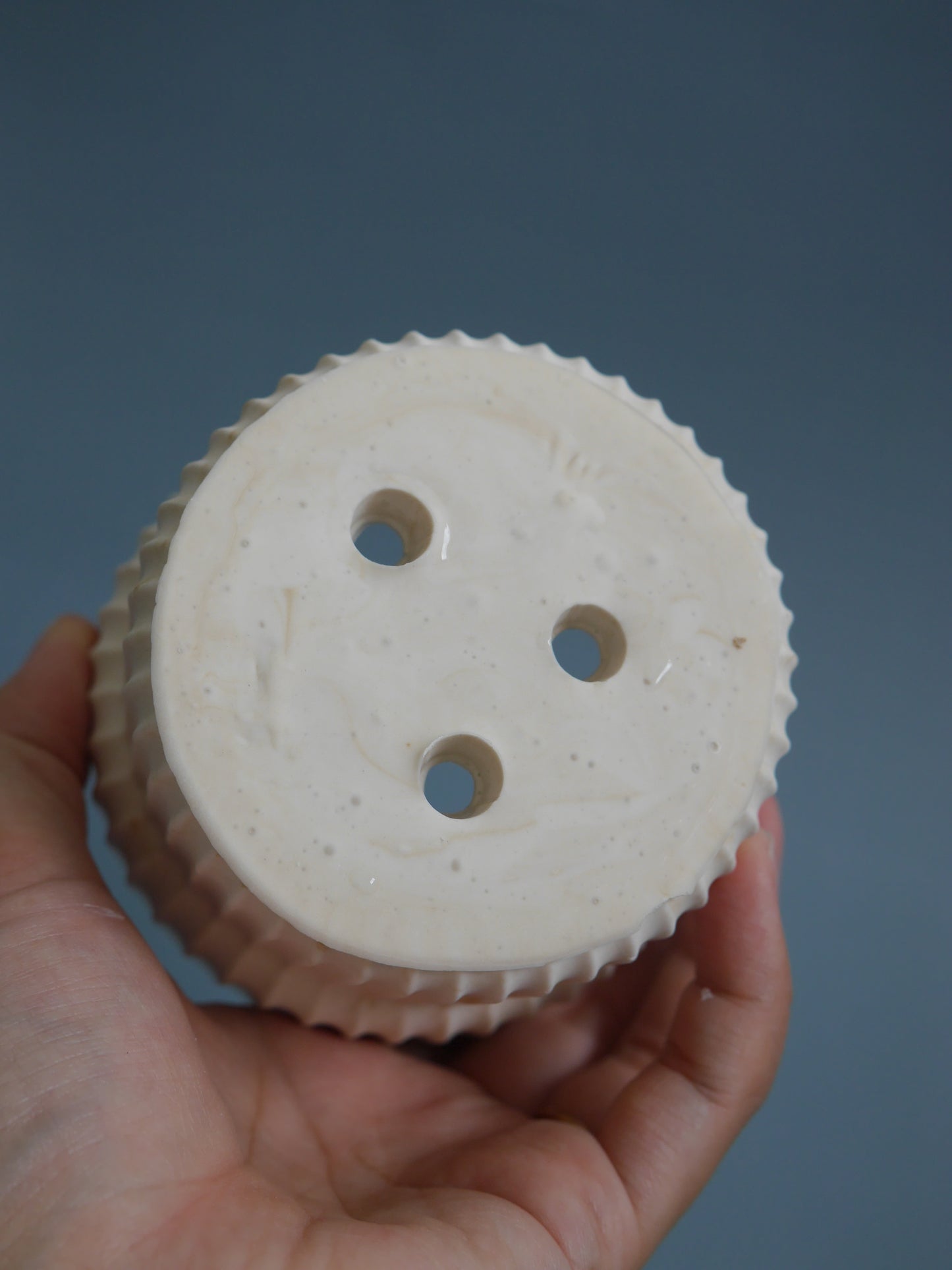 2wayプラントポット中サイズ　しのぎ模様