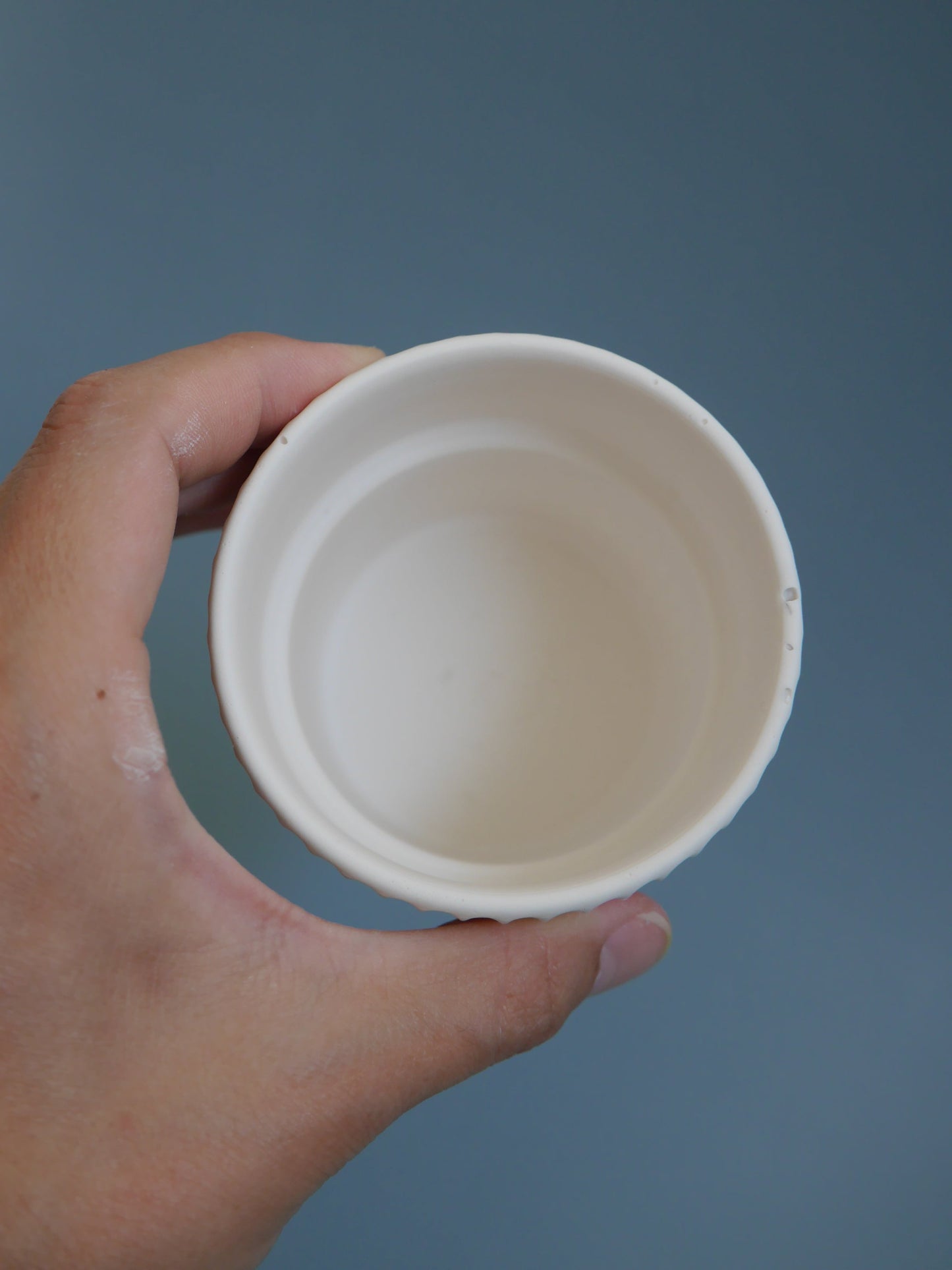 2wayプラントポット　ミニ　しのぎ模様