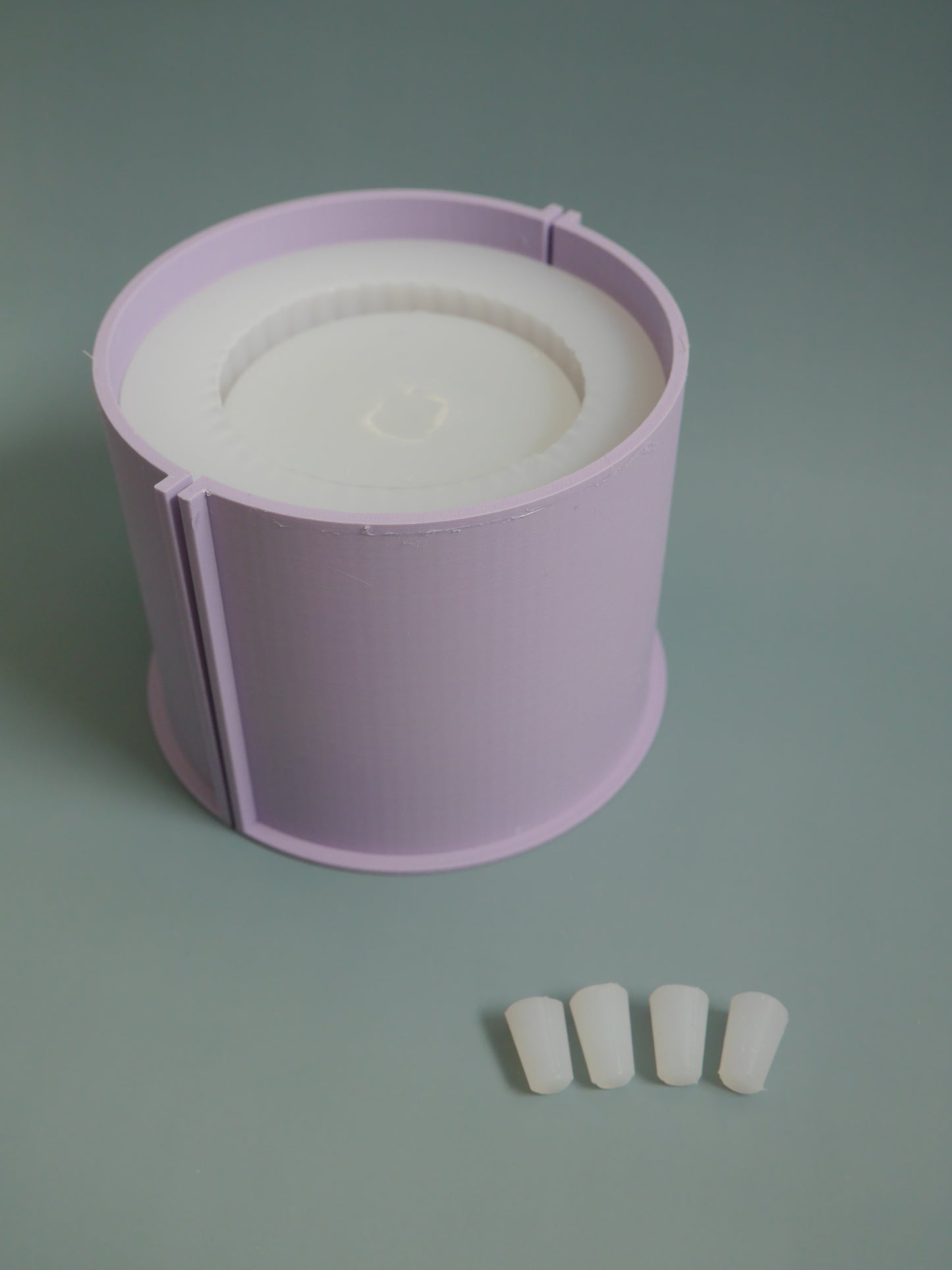 2wayプラントポット中サイズ　しのぎ模様