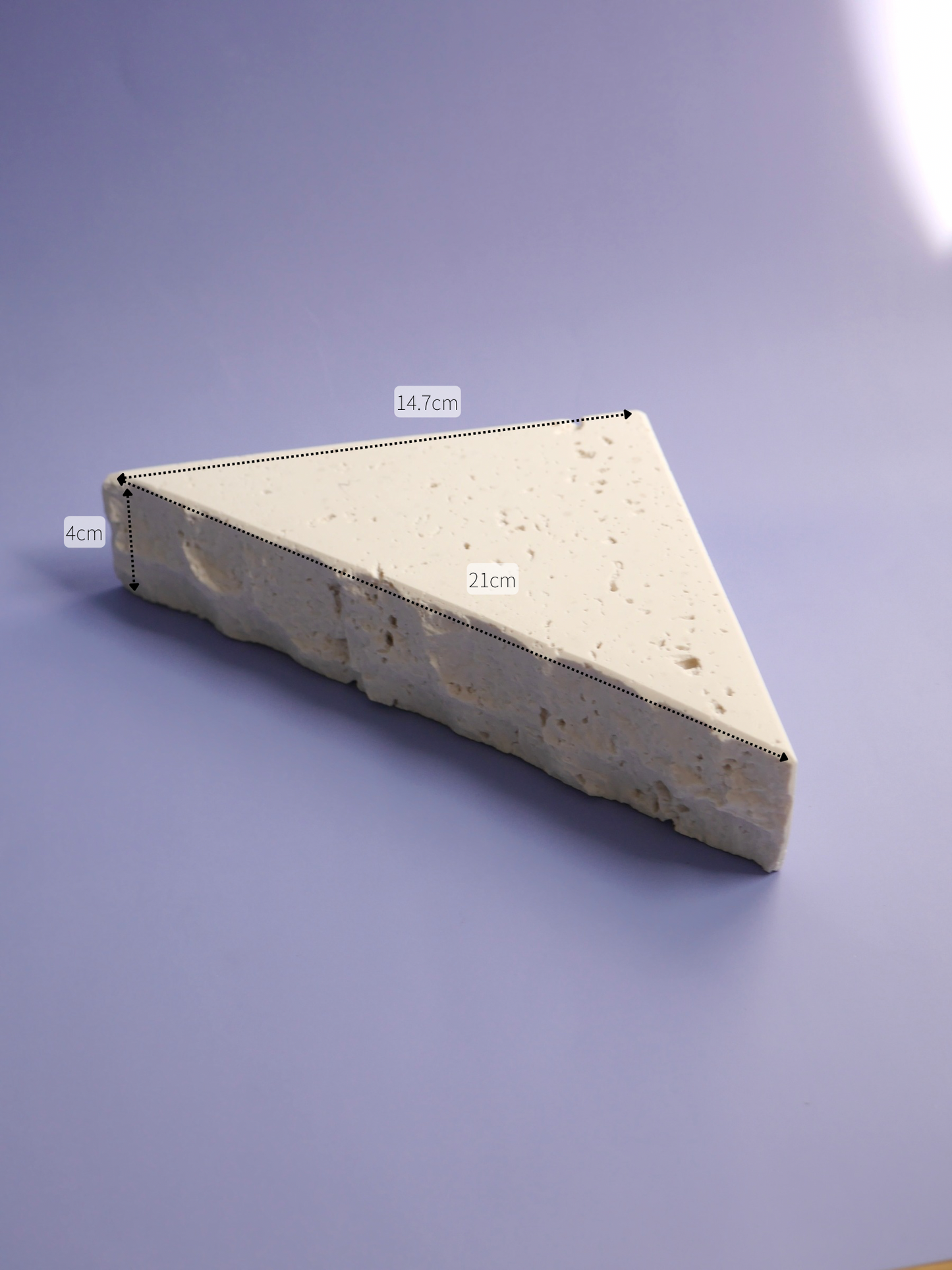 大理石風トライアングルモールド