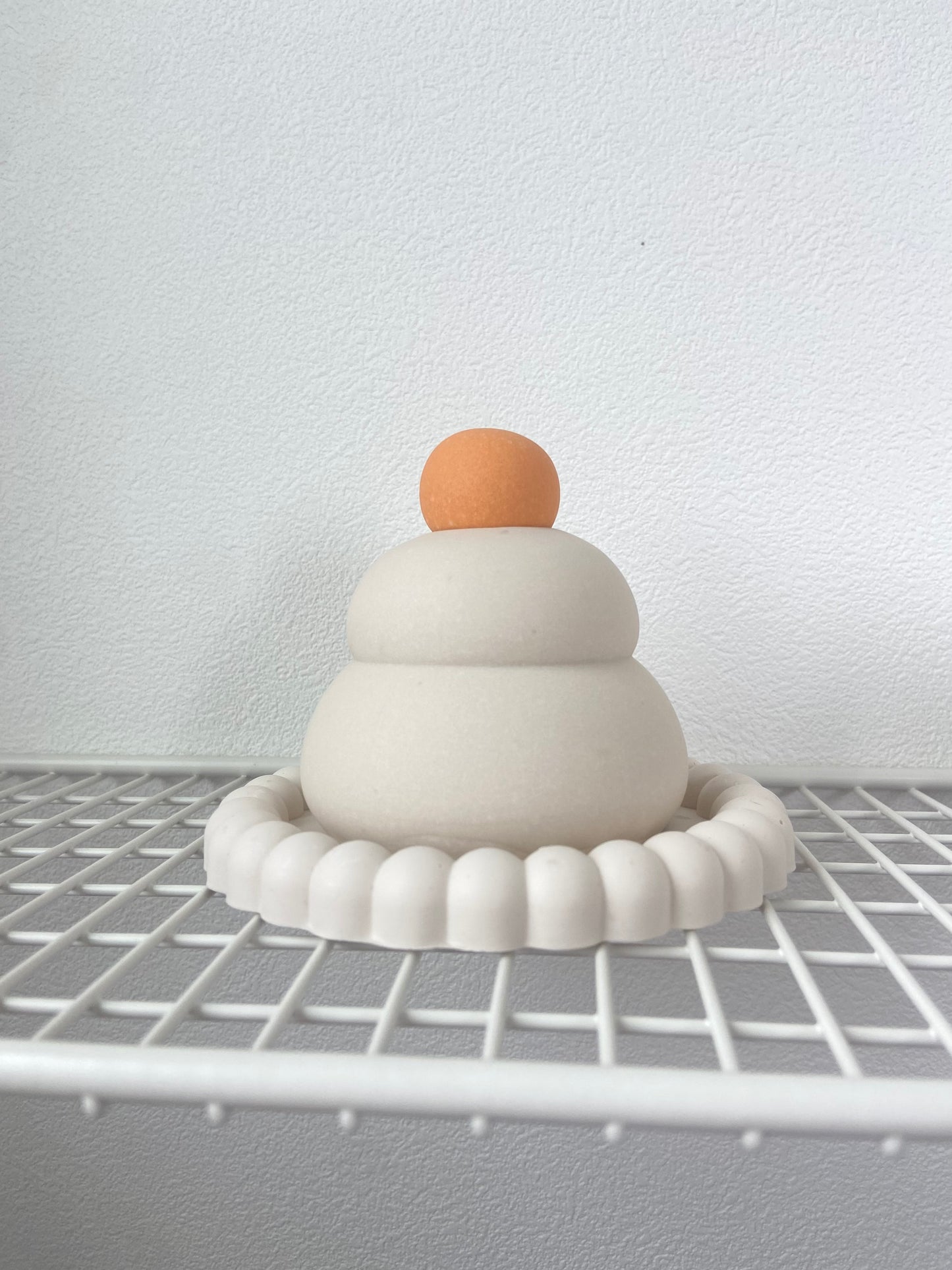 鏡餅モールド Lサイズ (橙セット)