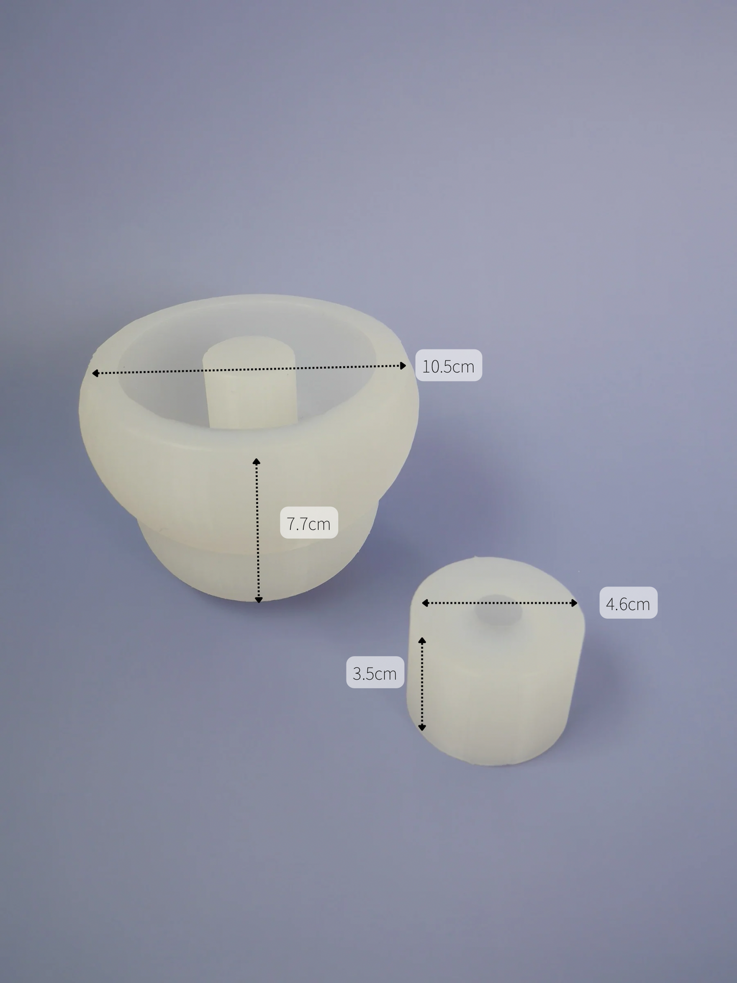 鏡餅モールド Lサイズ (橙セット)