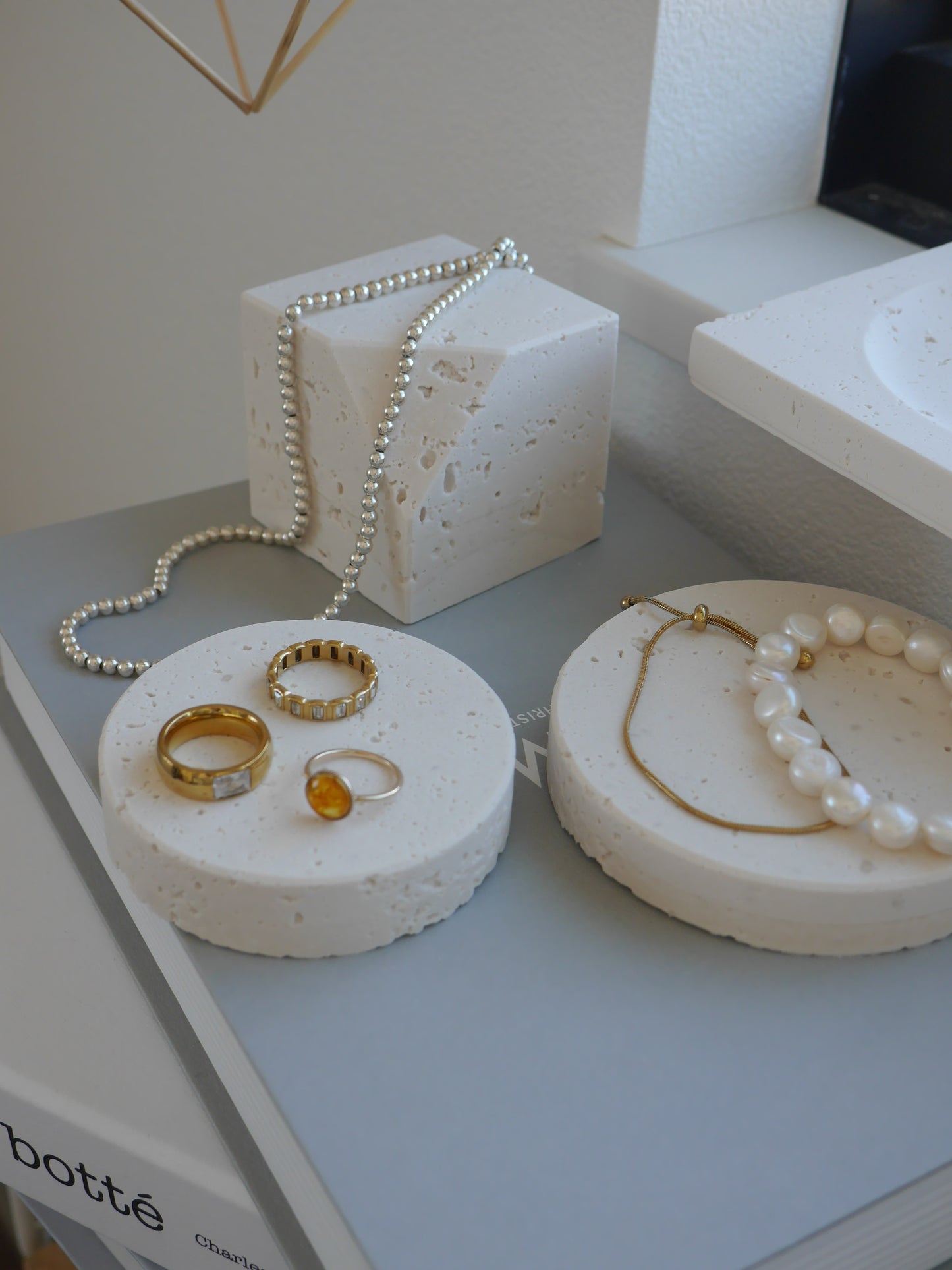 大理石風サークルトレイモールドM