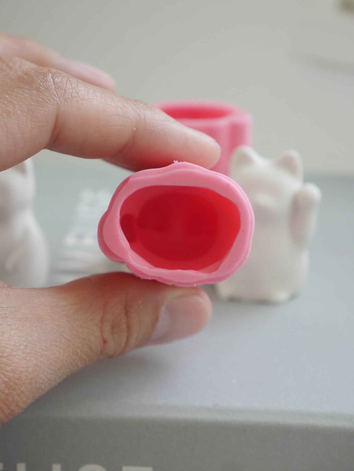 [Set] Smiling Maneki Neko Mold S Size