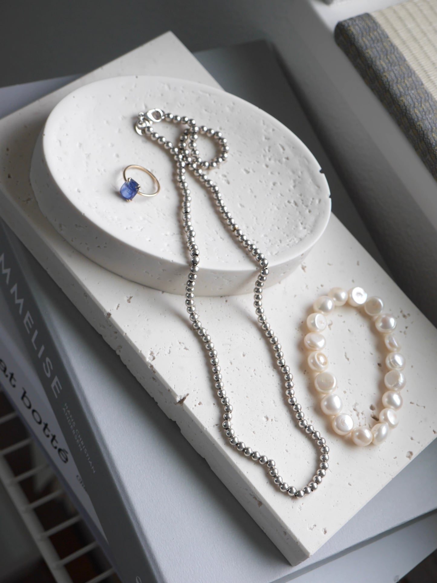 大理石風ラウンドトレイモールド