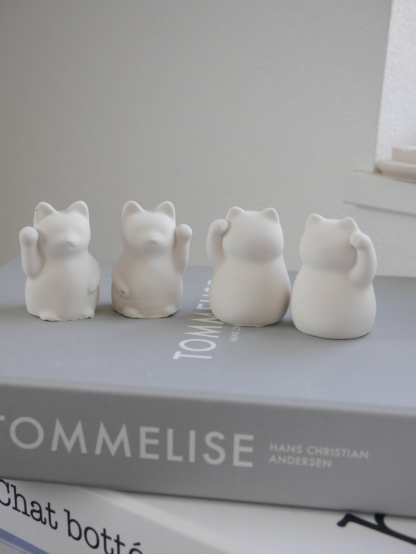 [Set] Smiling Maneki Neko Mold S Size
