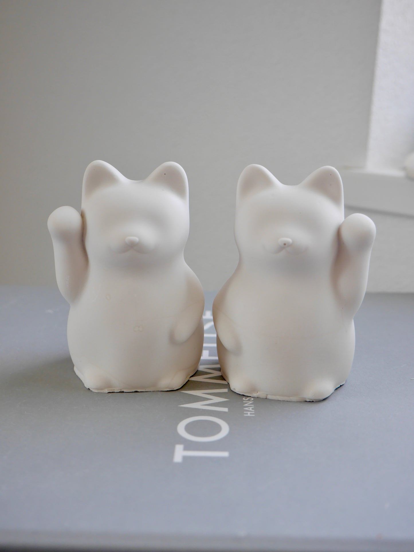 [Set] Smiling Maneki-neko Mold L Size