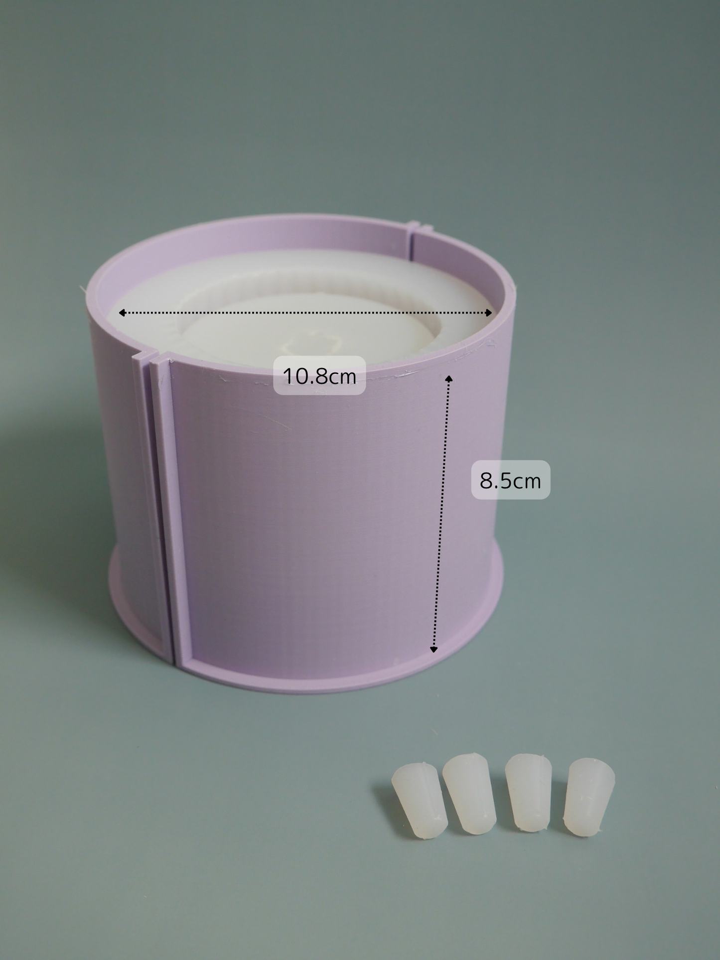 2wayプラントポット中サイズ　しのぎ模様