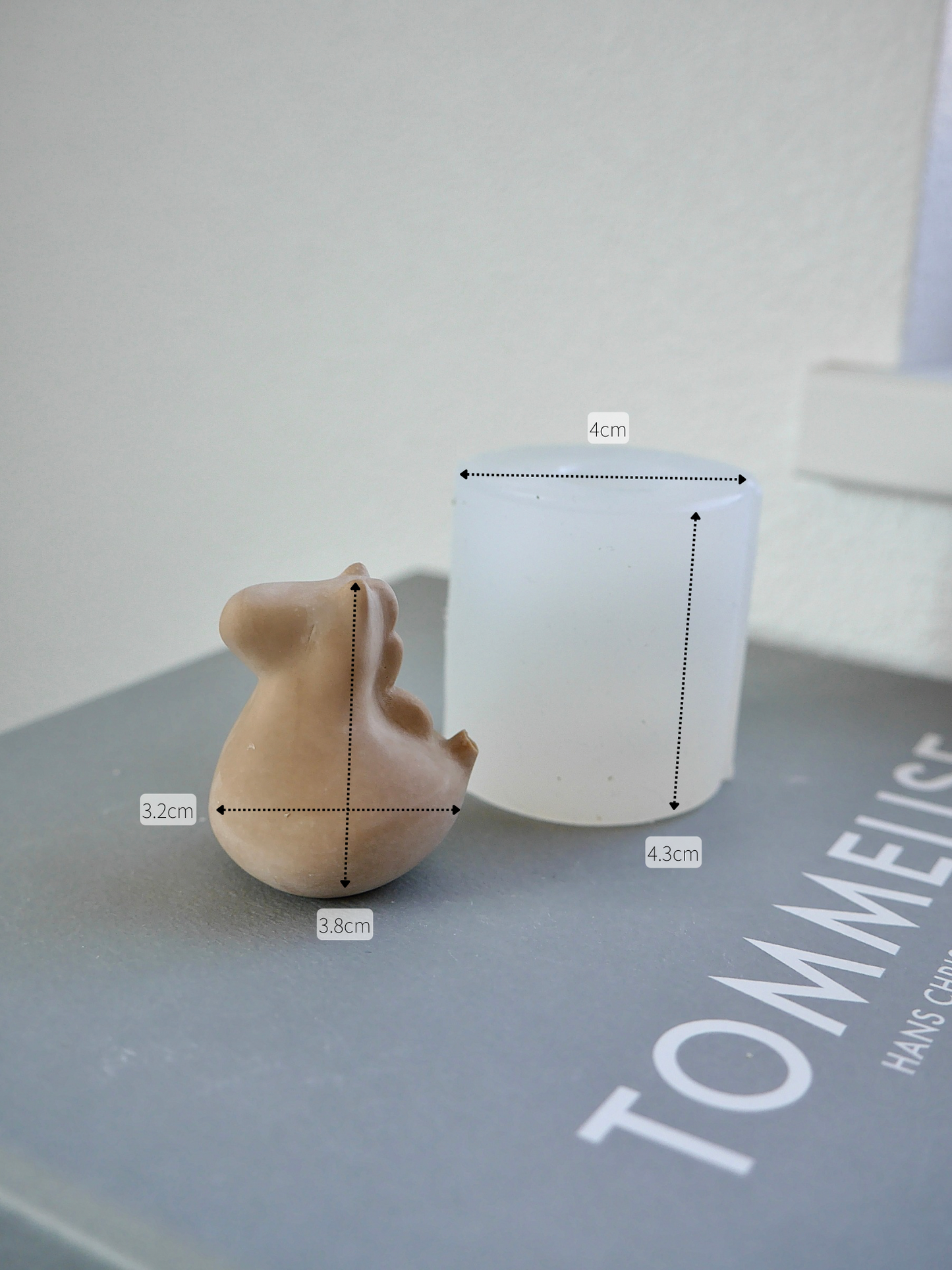 干支/午  橙モールド(鏡餅モールドオプション)