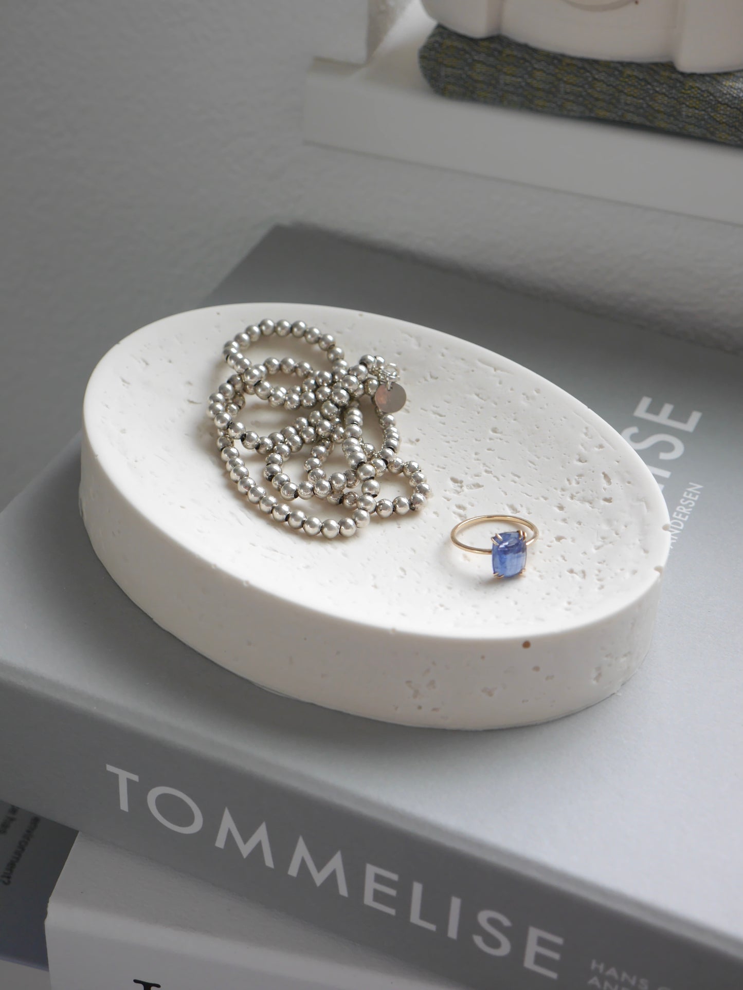 大理石風ラウンドトレイモールド