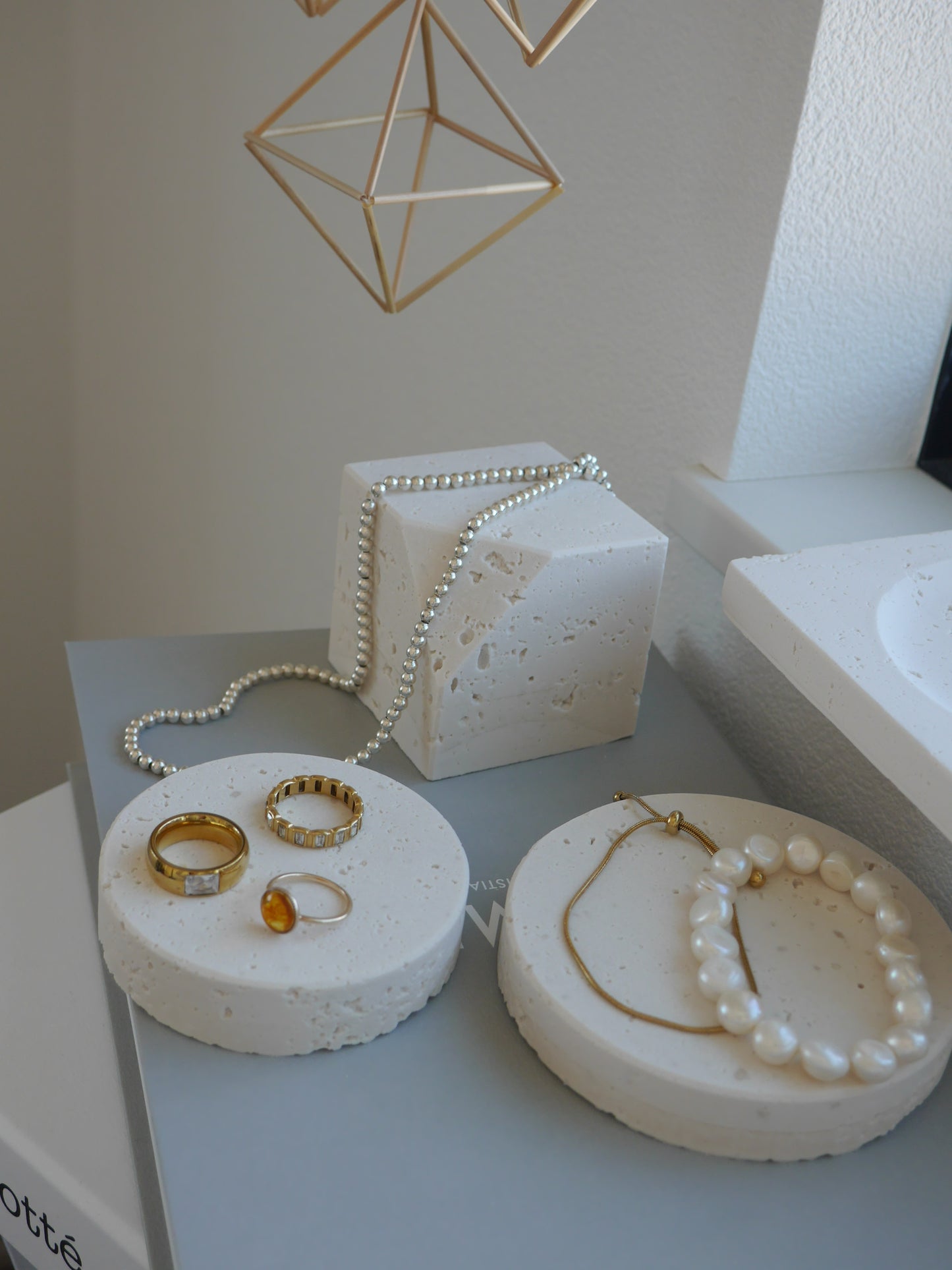 大理石風キューブモールド