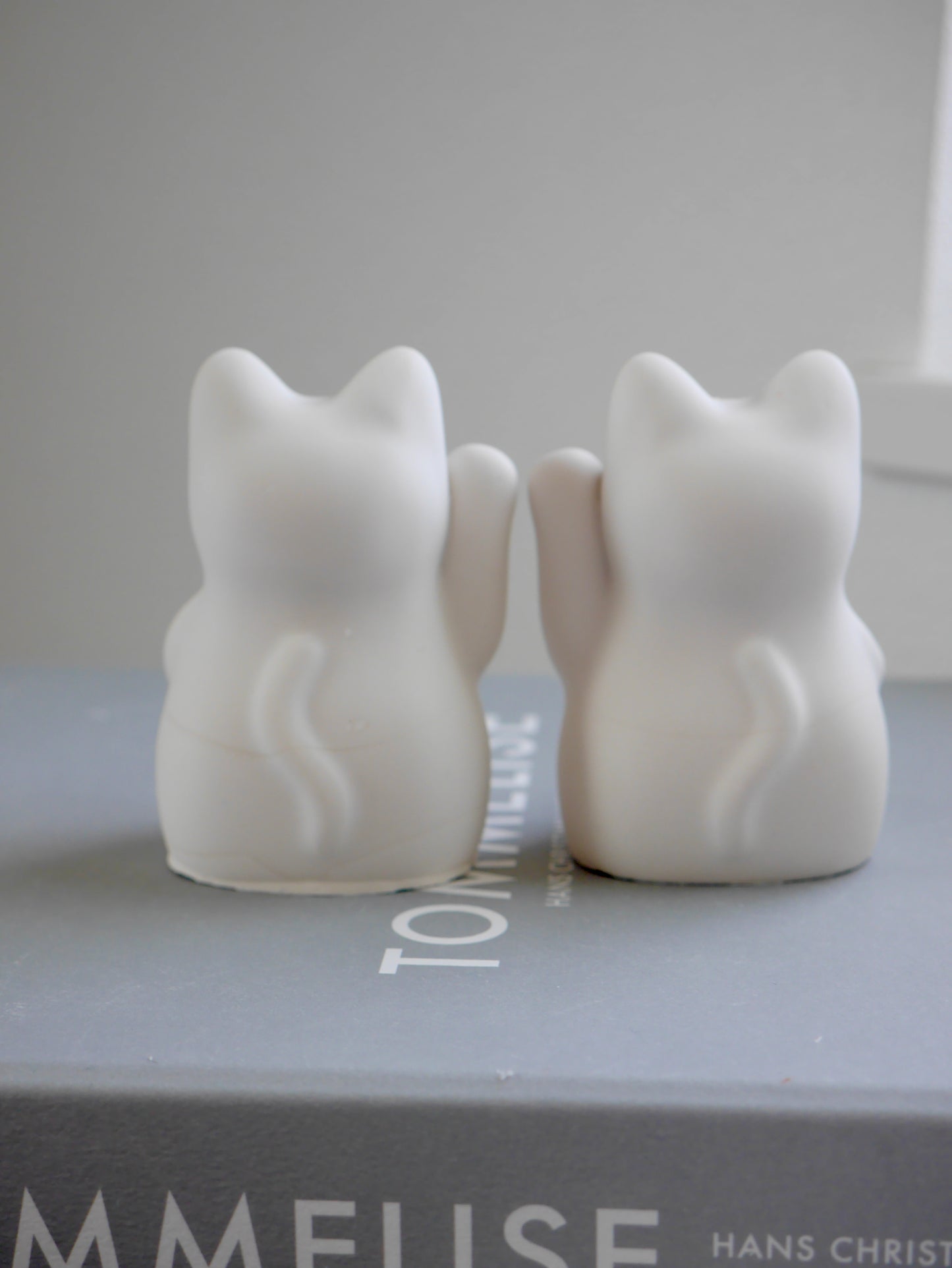 [Set] Smiling Maneki-neko Mold L Size