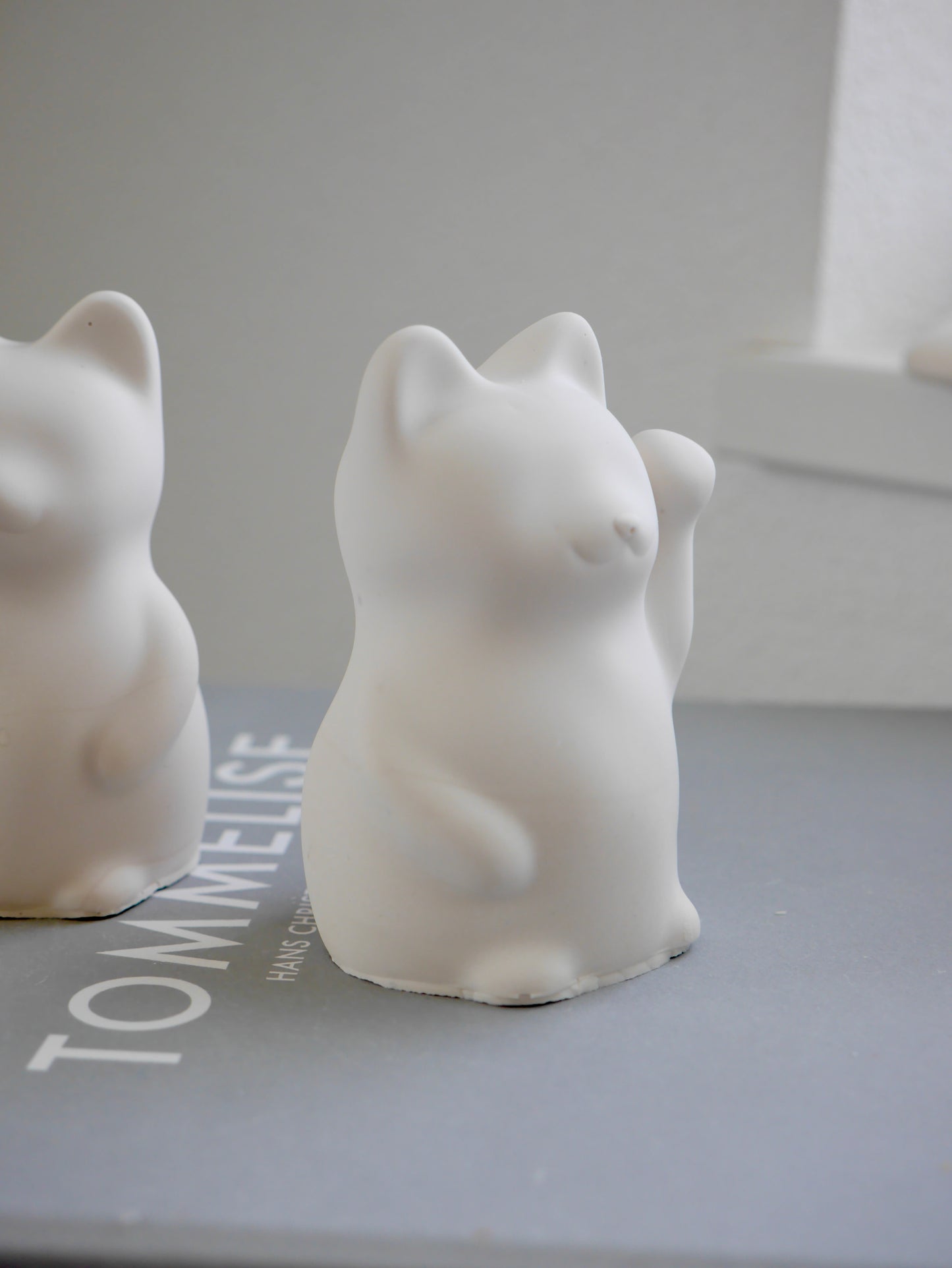 [Set] Smiling Maneki-neko Mold L Size