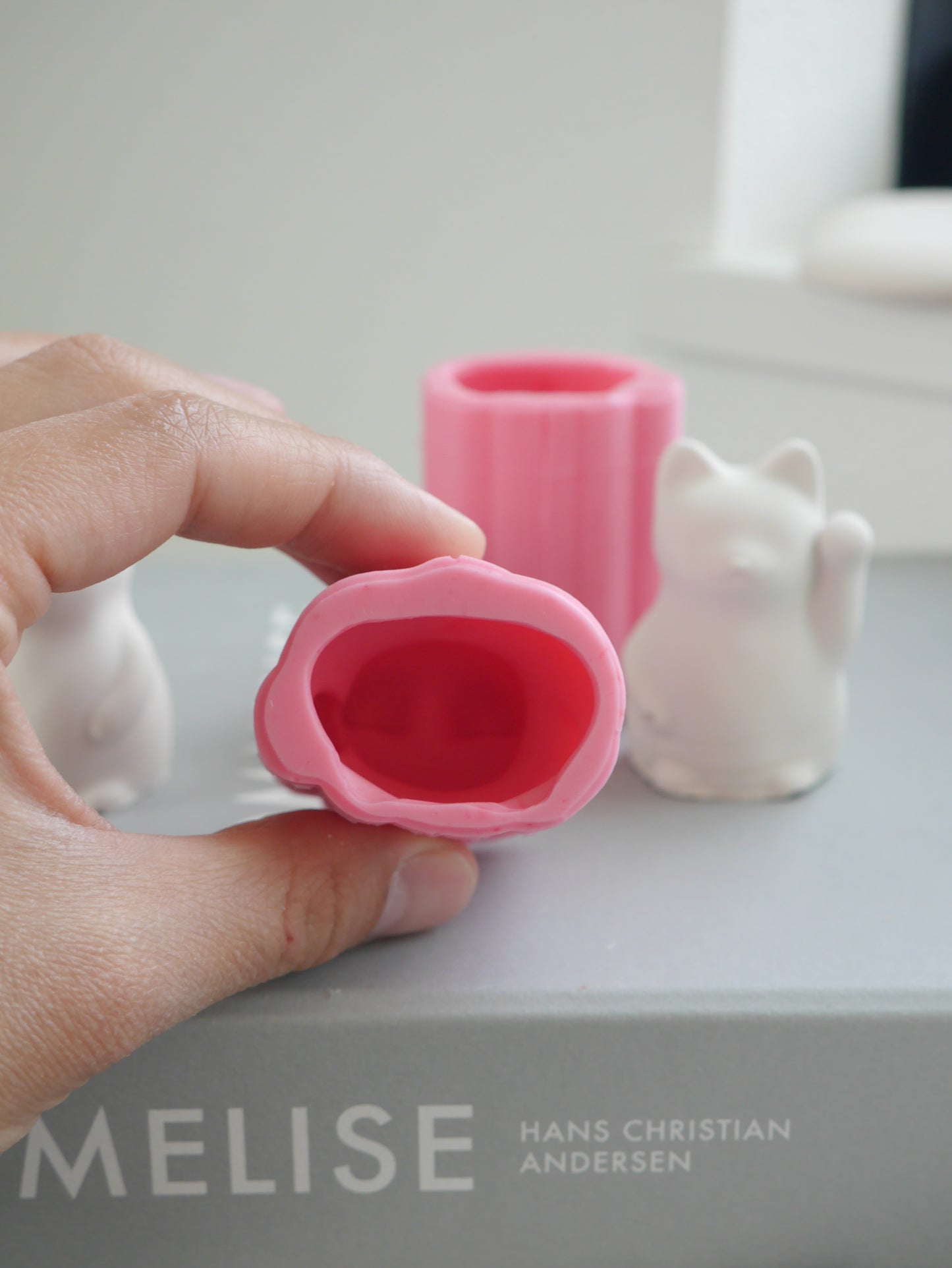 [Set] Hohoemi Maneki Neko Mold M Size