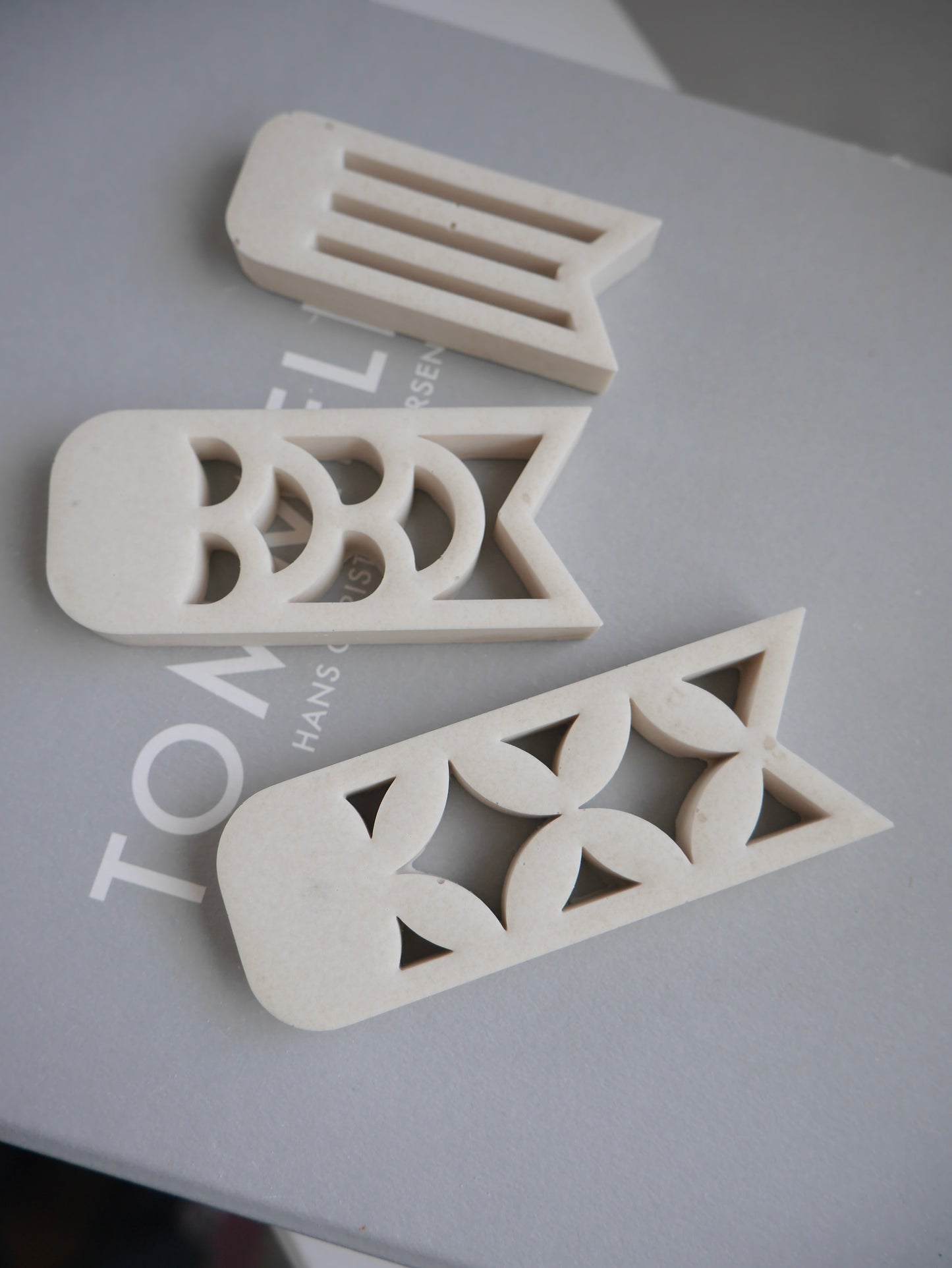 Carved Koi Nobori Mold (Set of 3)