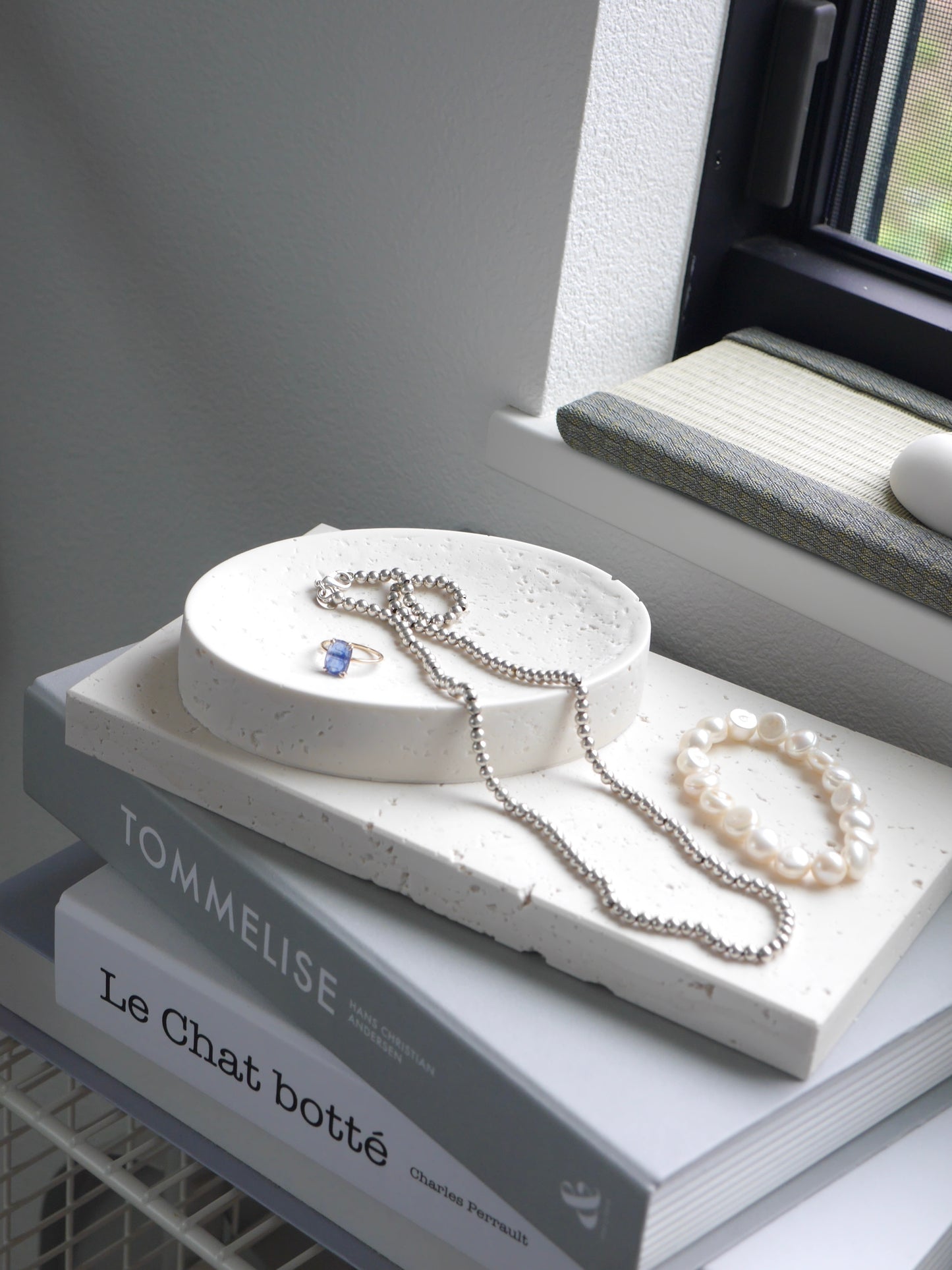 大理石風ラウンドトレイモールド