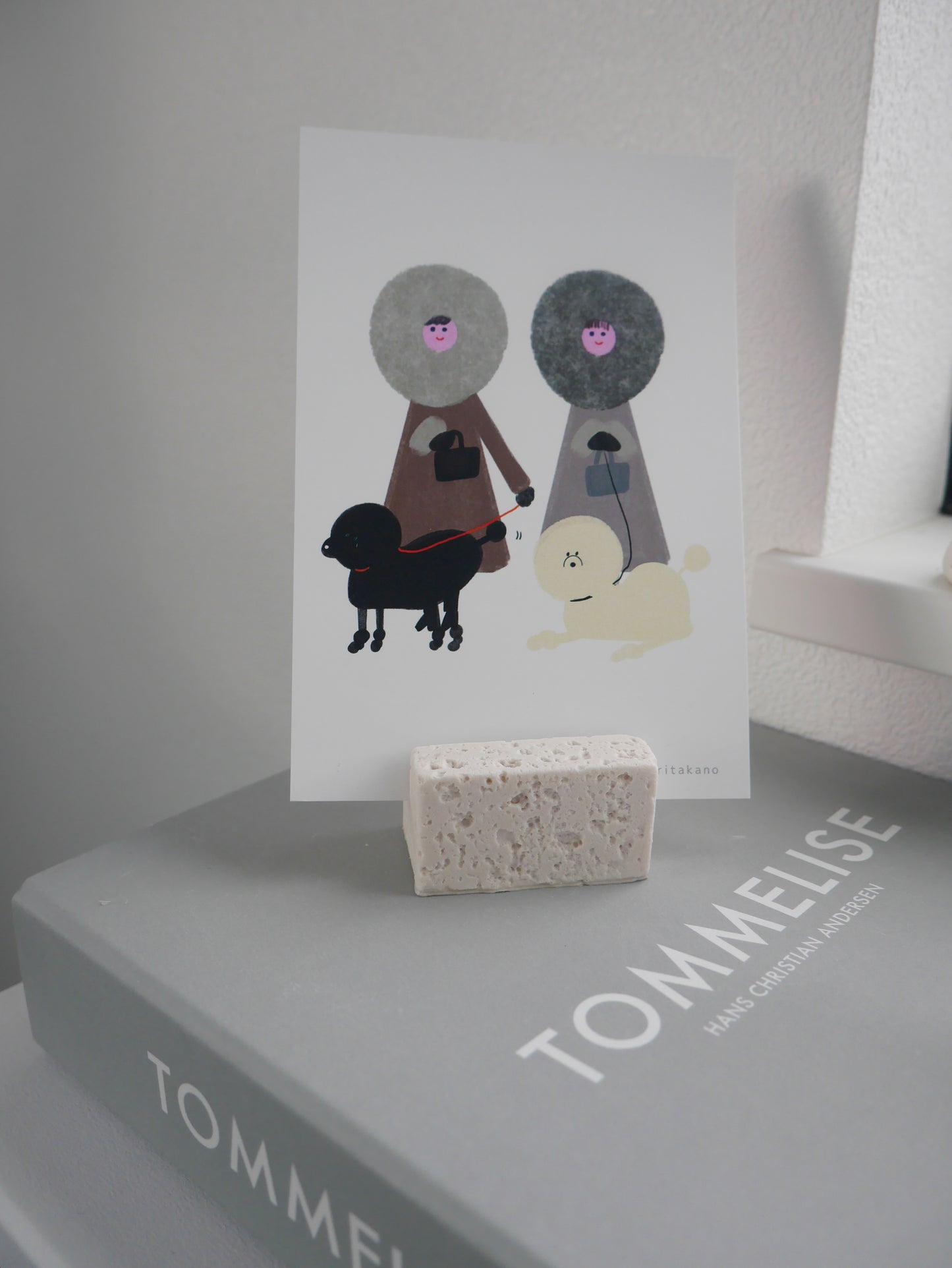 大理石風スクエアカードスタンドモールド