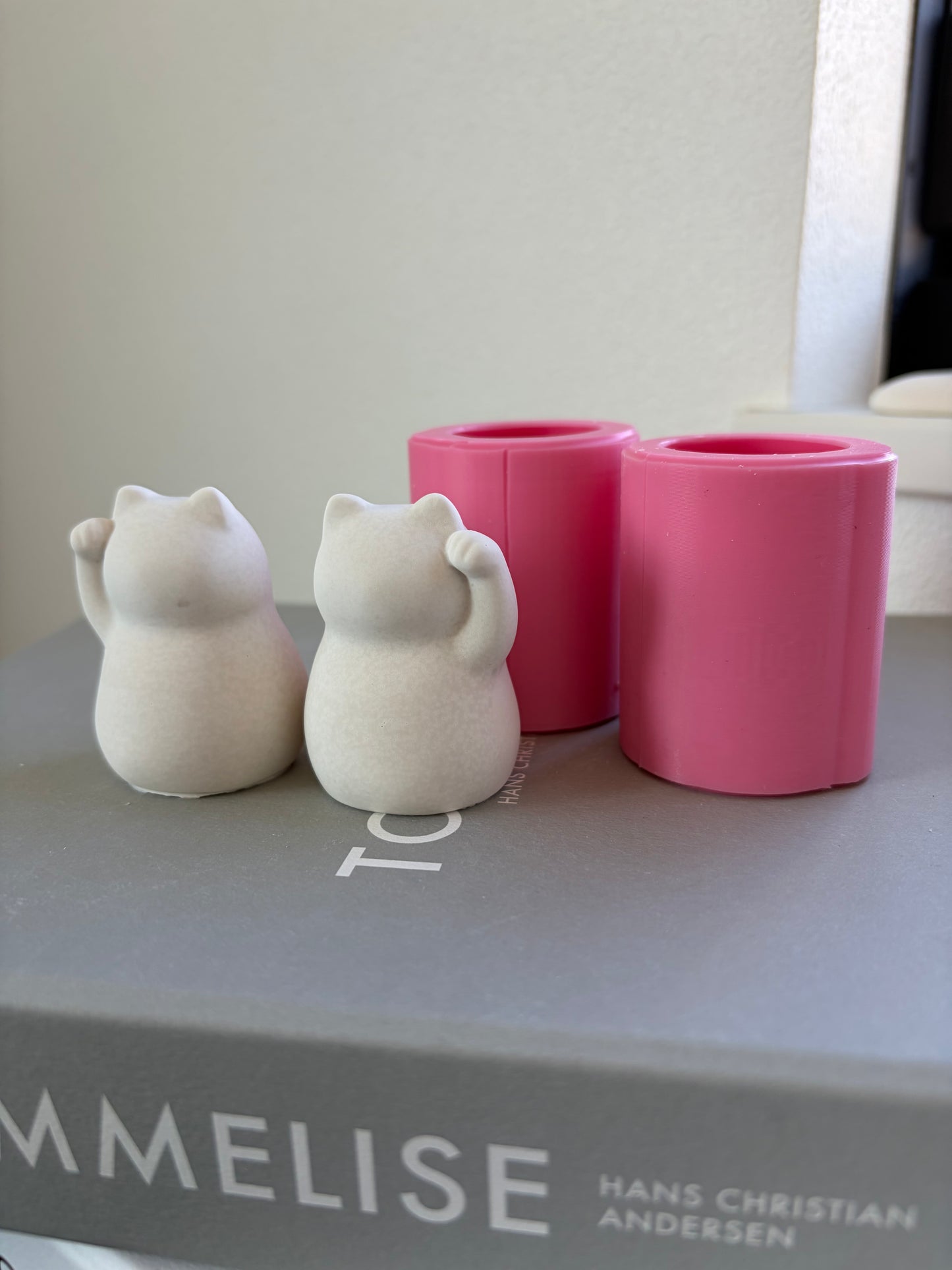 【セット】招き猫モールド M